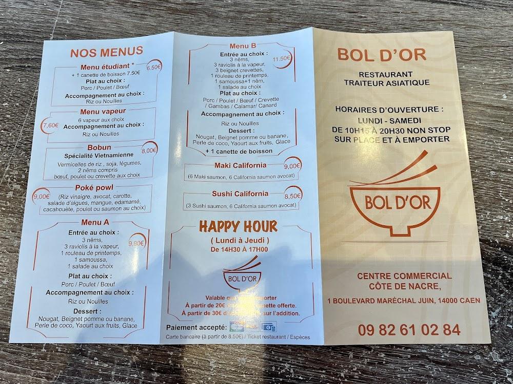 Bol d'Or - Menu Image 2