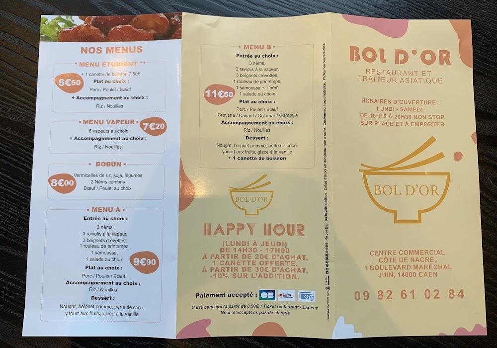 Bol d'Or - Menu Image 4